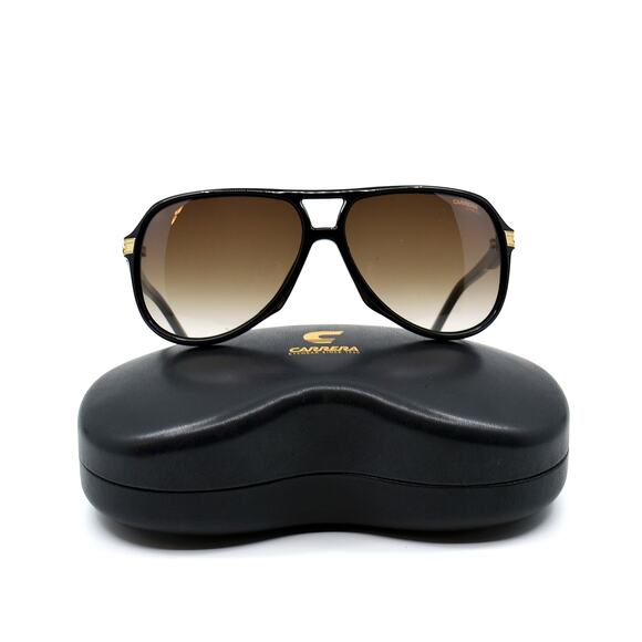 NEW CARRERA 1045/S BLACK BROWN GRADIENT AUTHENTIC SUNGLASSES - Picture 5 of 12